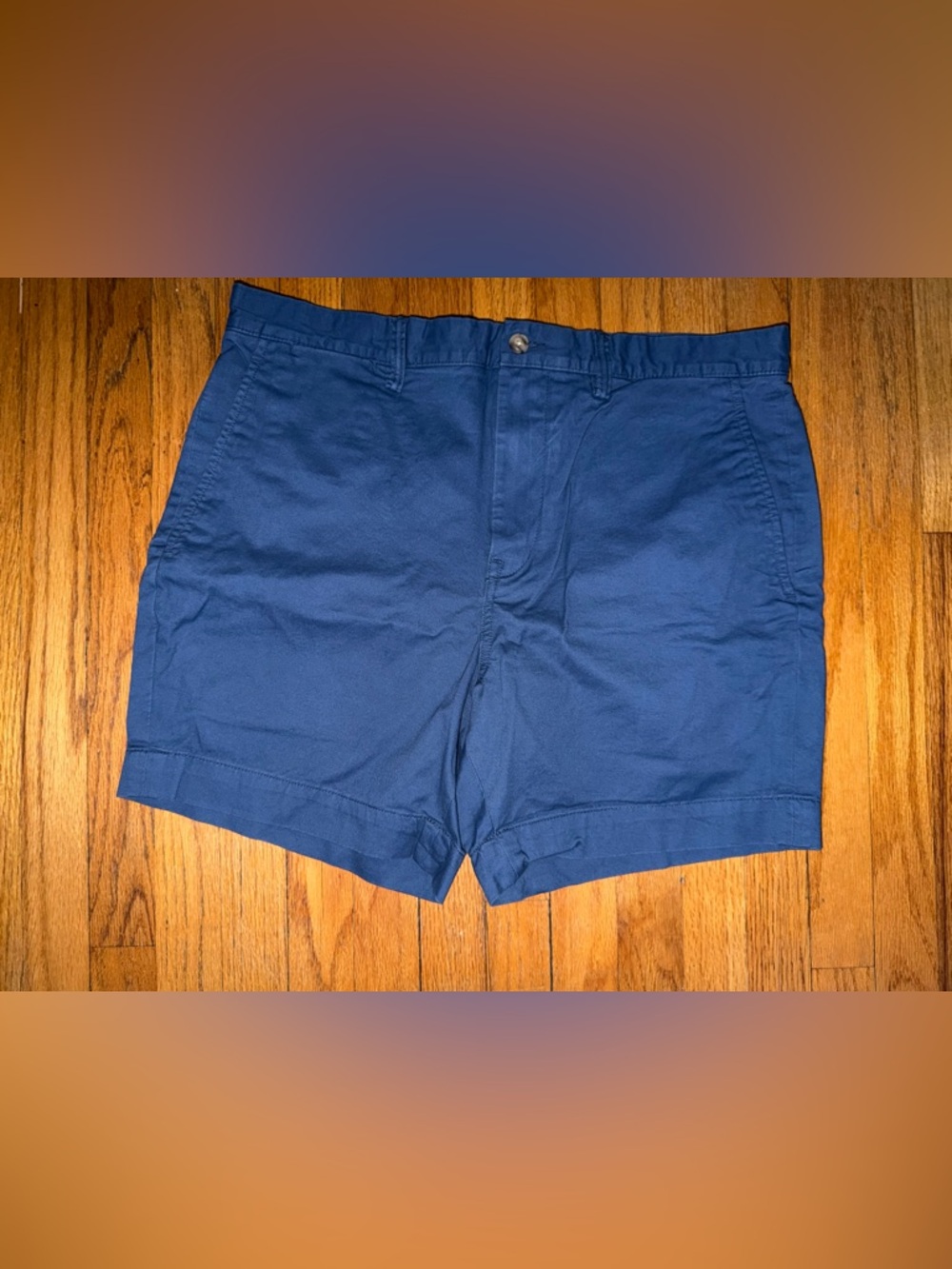 Ralph Lauren Navy THE POLO CHINO Cotton SZ 34 Shorts